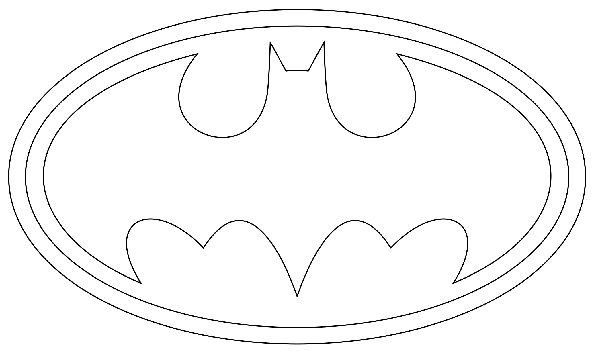 batman coloring pages logo Coloring4free