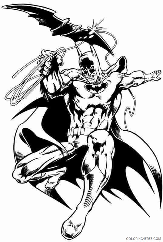 batman coloring pages printable free Coloring4free