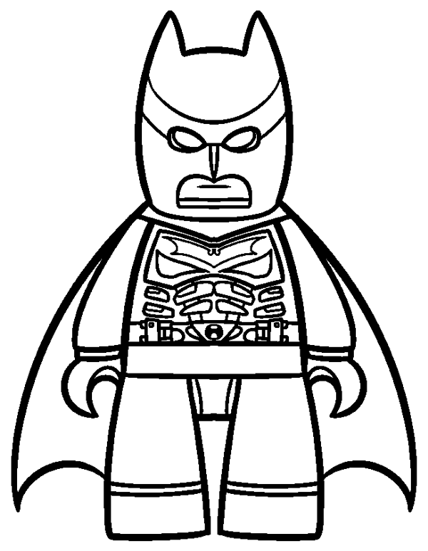batman lego coloring pages Coloring4free