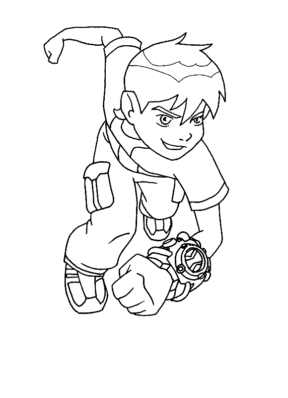 ben 10 coloring pages printable Coloring4free