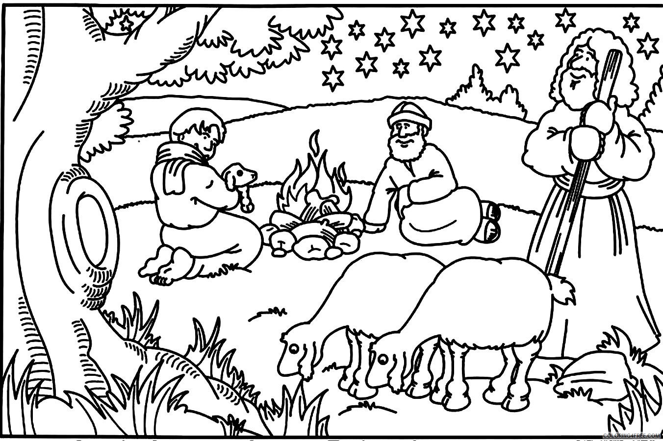 bible coloring pages for kids Coloring4free