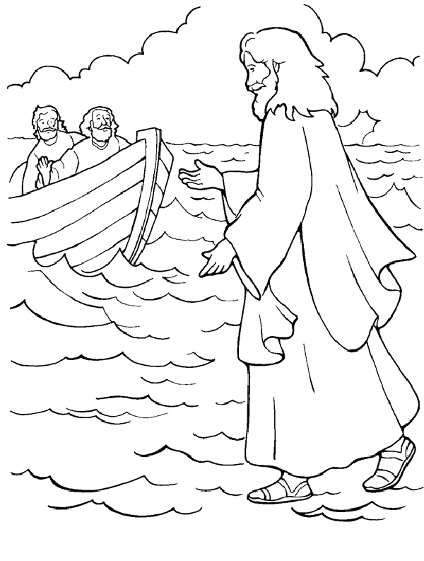 bible story coloring pages jesus Coloring4free