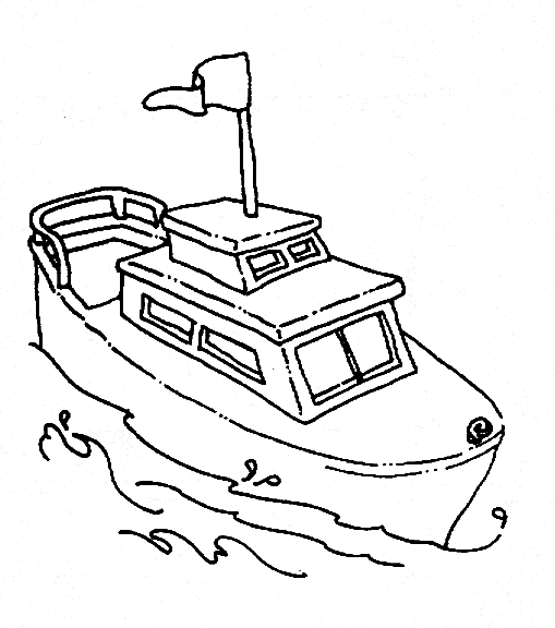 boat coloring pages printable Coloring4free