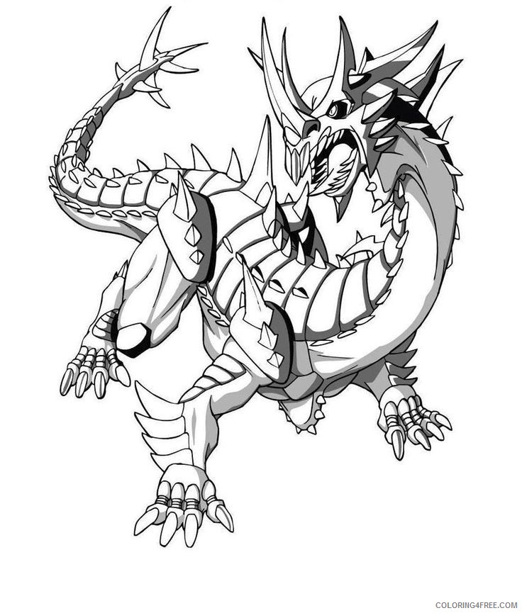 boy coloring pages dragon Coloring4free