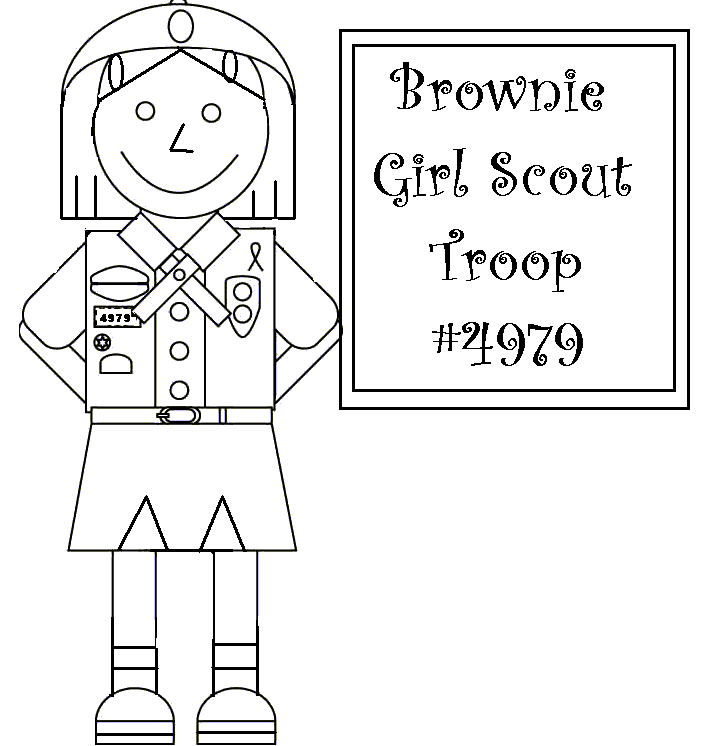 brownies girl scout coloring pages Coloring4free