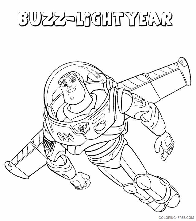 buzz lightyear coloring pages disney pixar Coloring4free