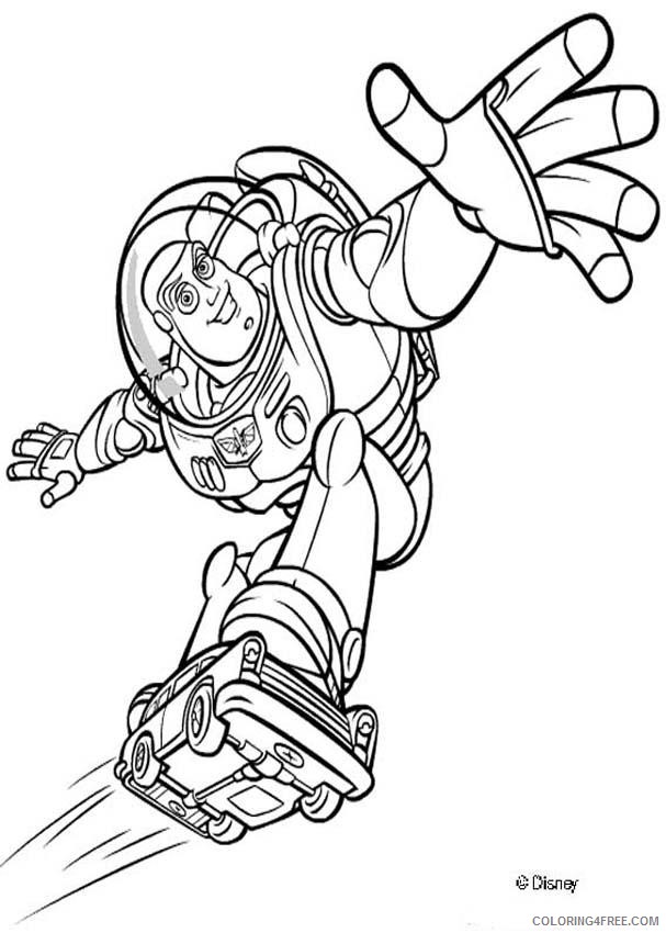 buzz lightyear coloring pages for boys Coloring4free