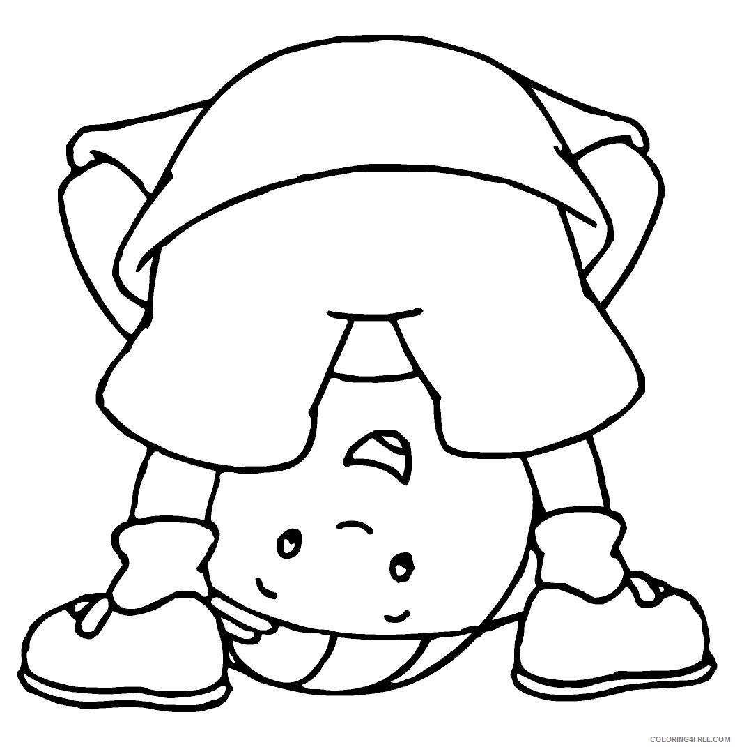 caillou coloring pages printable Coloring4free