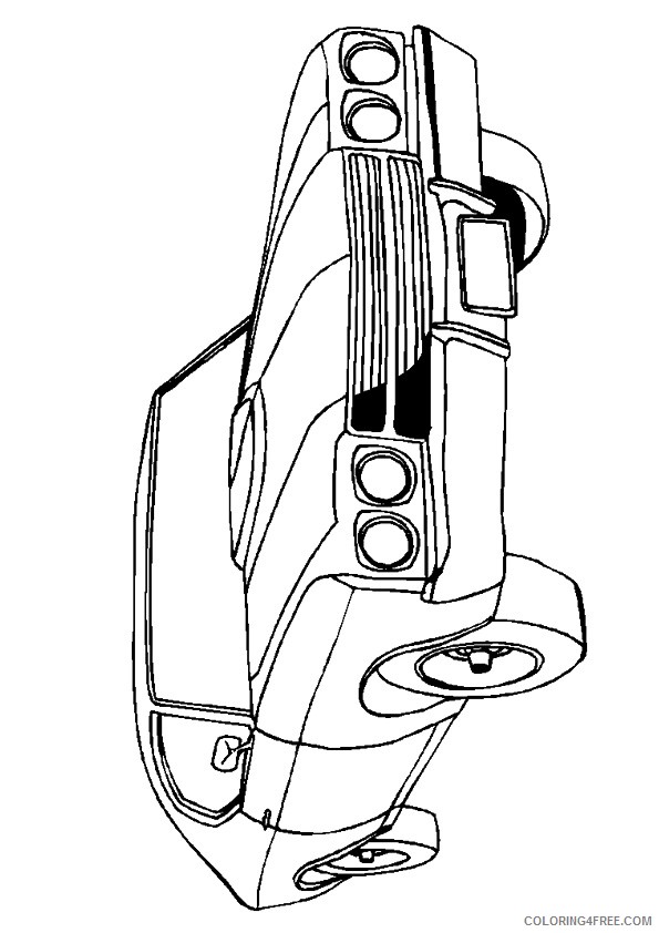 car coloring pages classic Coloring4free
