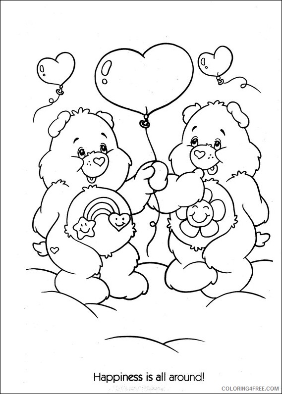 care bears coloring pages best friend bear Coloring4free