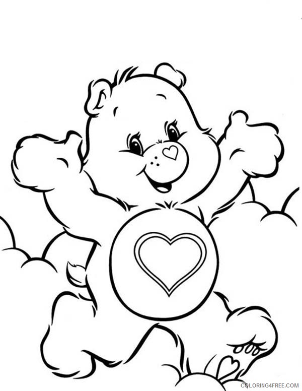 care bears coloring pages tenderheart Coloring4free