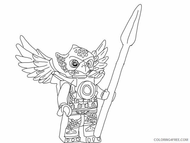 chima coloring pages eagle Coloring4free