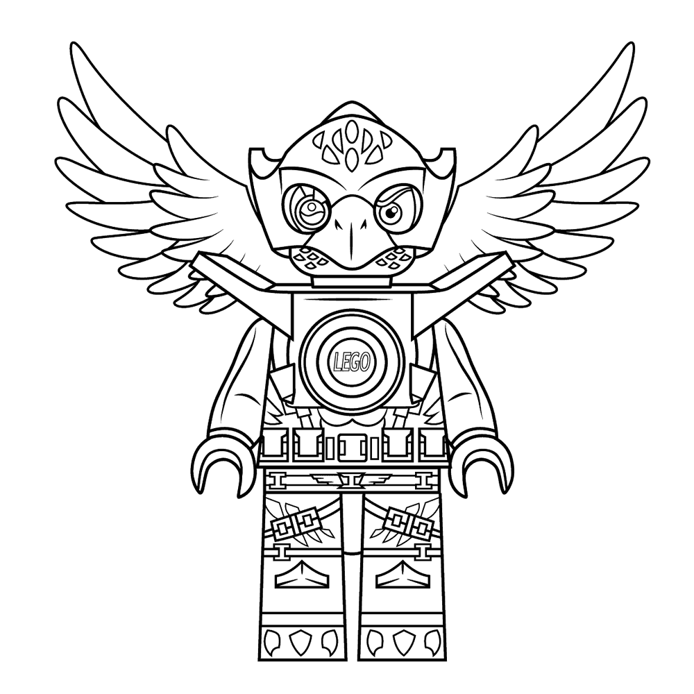 chima coloring pages eglor eagle Coloring4free