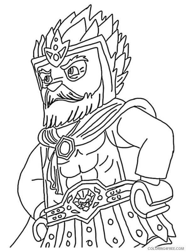 chima coloring pages king lagravis Coloring4free
