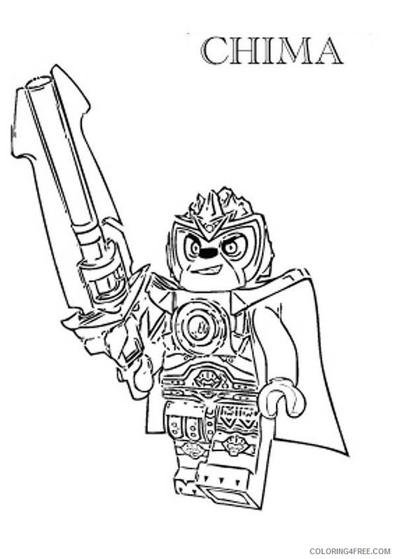 chima coloring pages lennox Coloring4free
