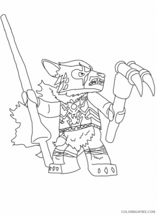 chima coloring pages worriz Coloring4free