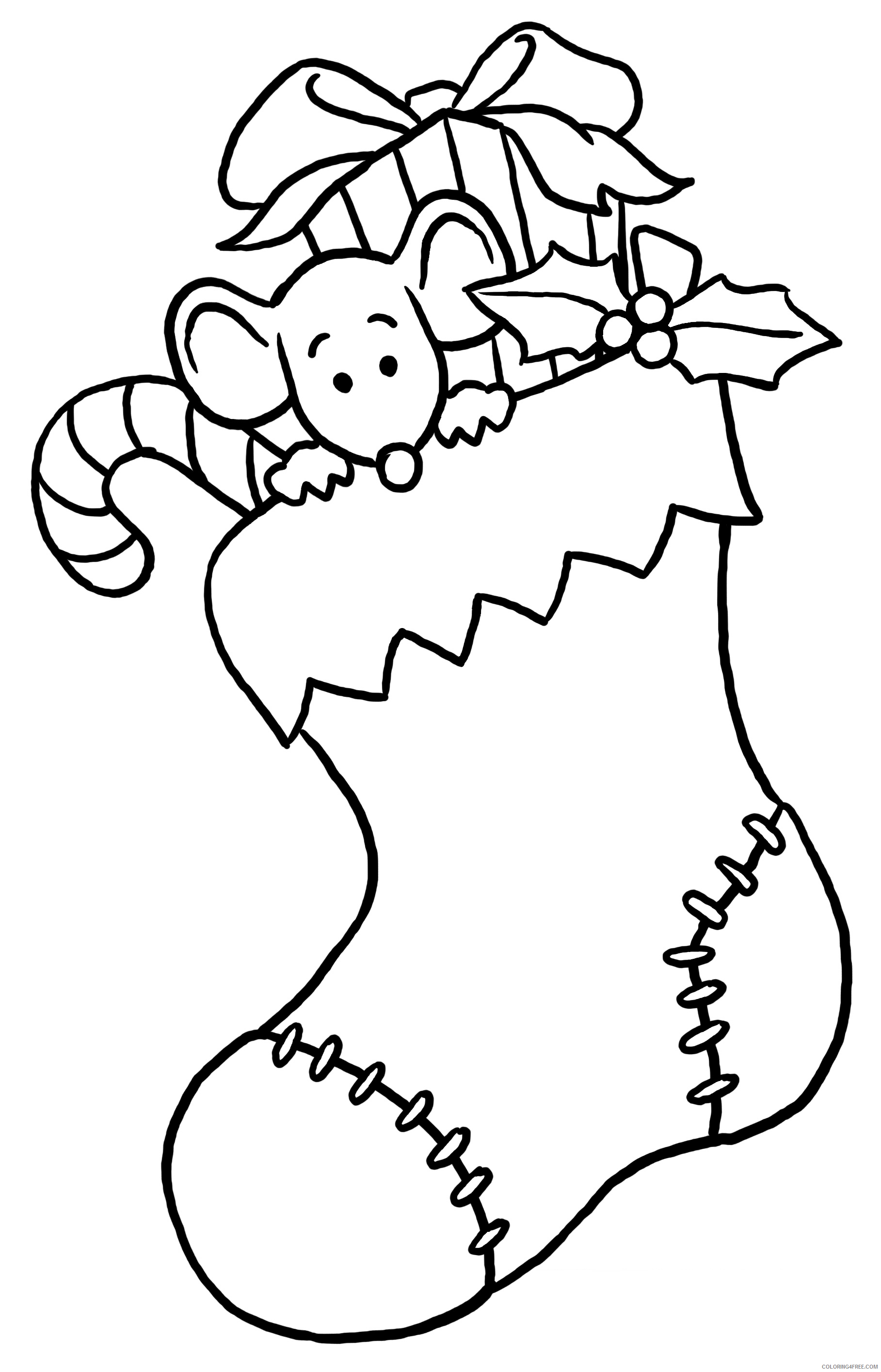 christmas coloring pages for kids Coloring4free