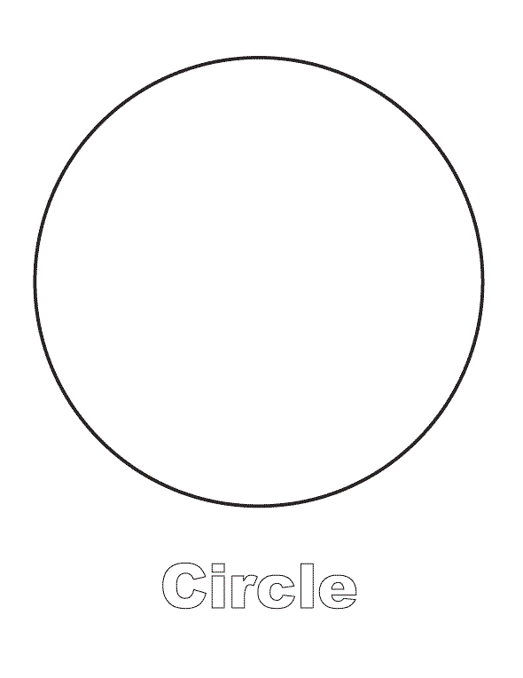circle shape coloring pages Coloring4free