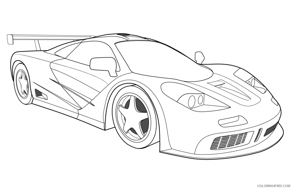 cool car coloring pages printable Coloring4free