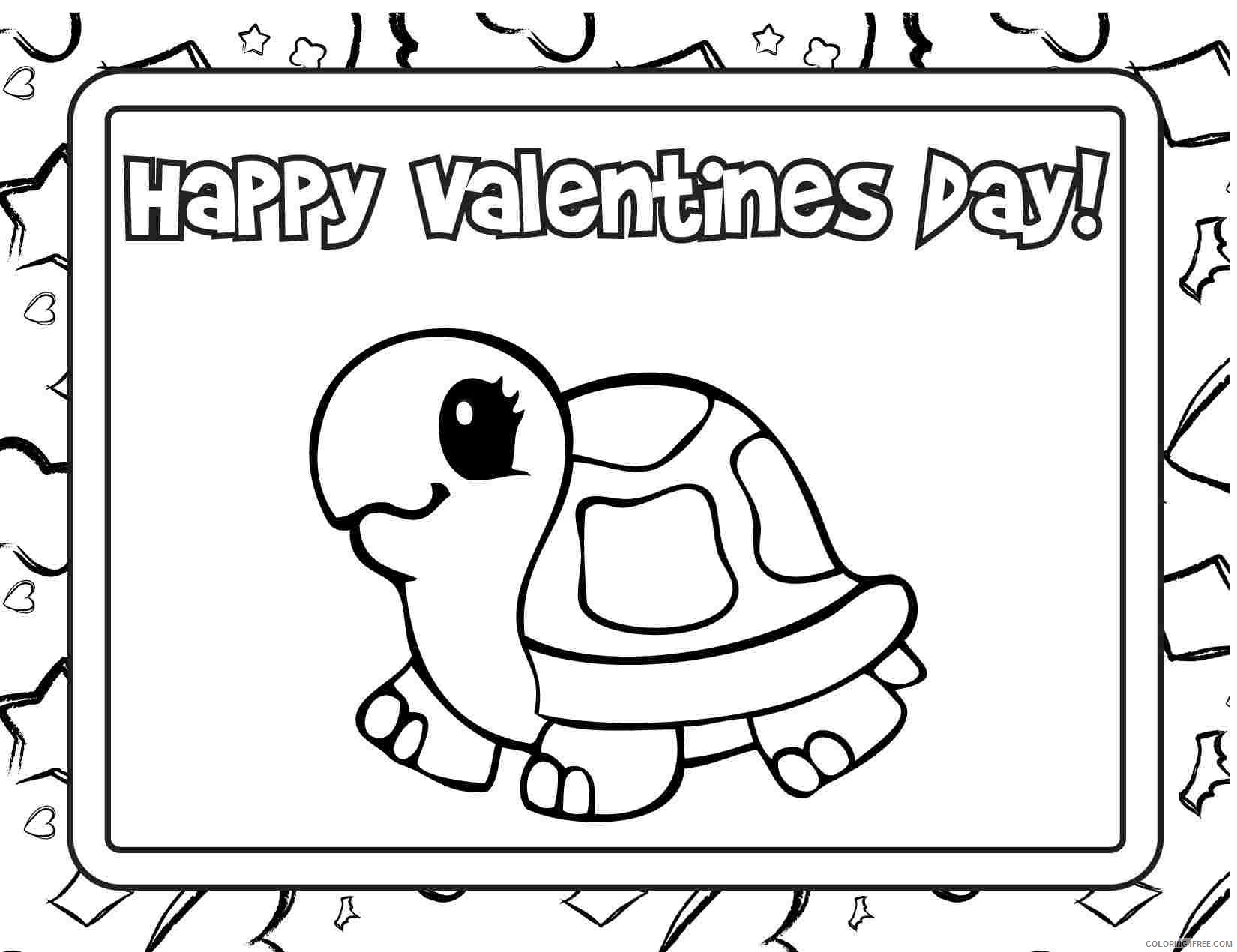 cute valentines day coloring pages Coloring4free