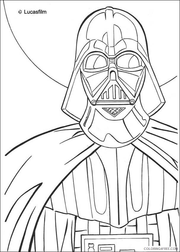 darth vader coloring pages printable Coloring4free