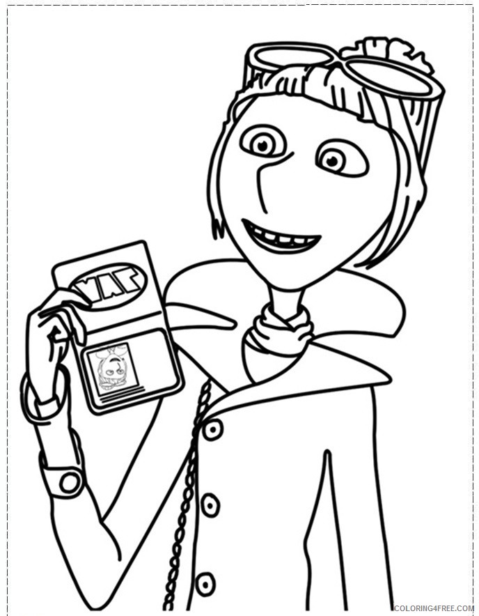 despicable me coloring pages lucy Coloring4free