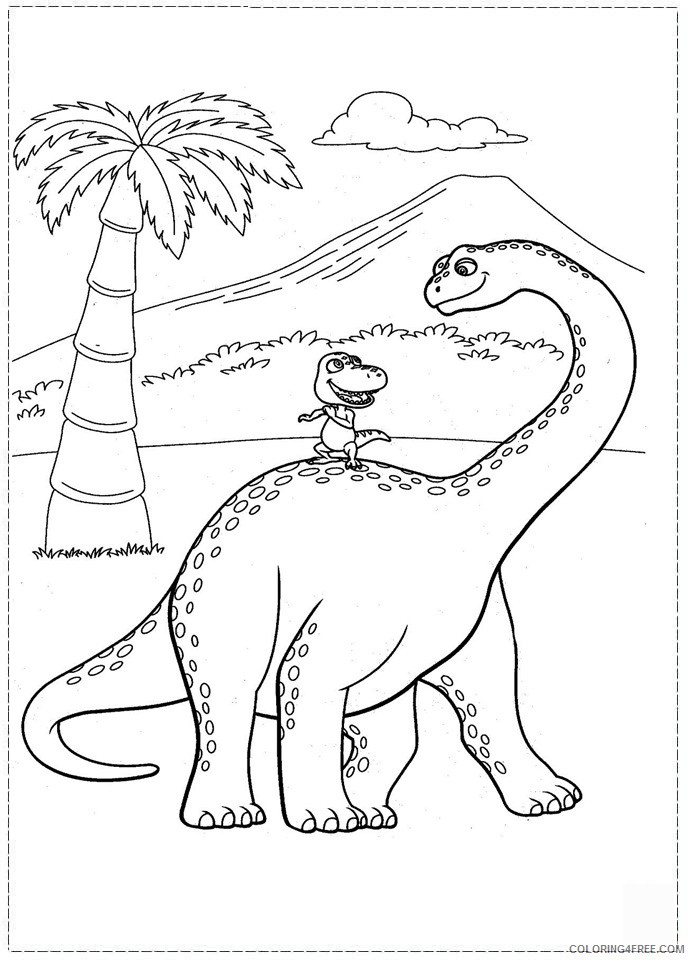 dinosaur train coloring pages to print Coloring4free