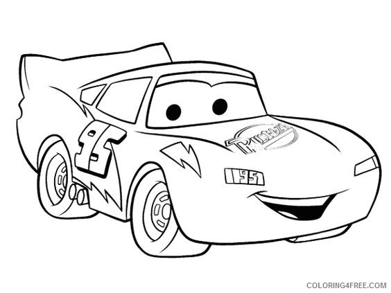 disney cars lightning mcqueen coloring pages Coloring4free
