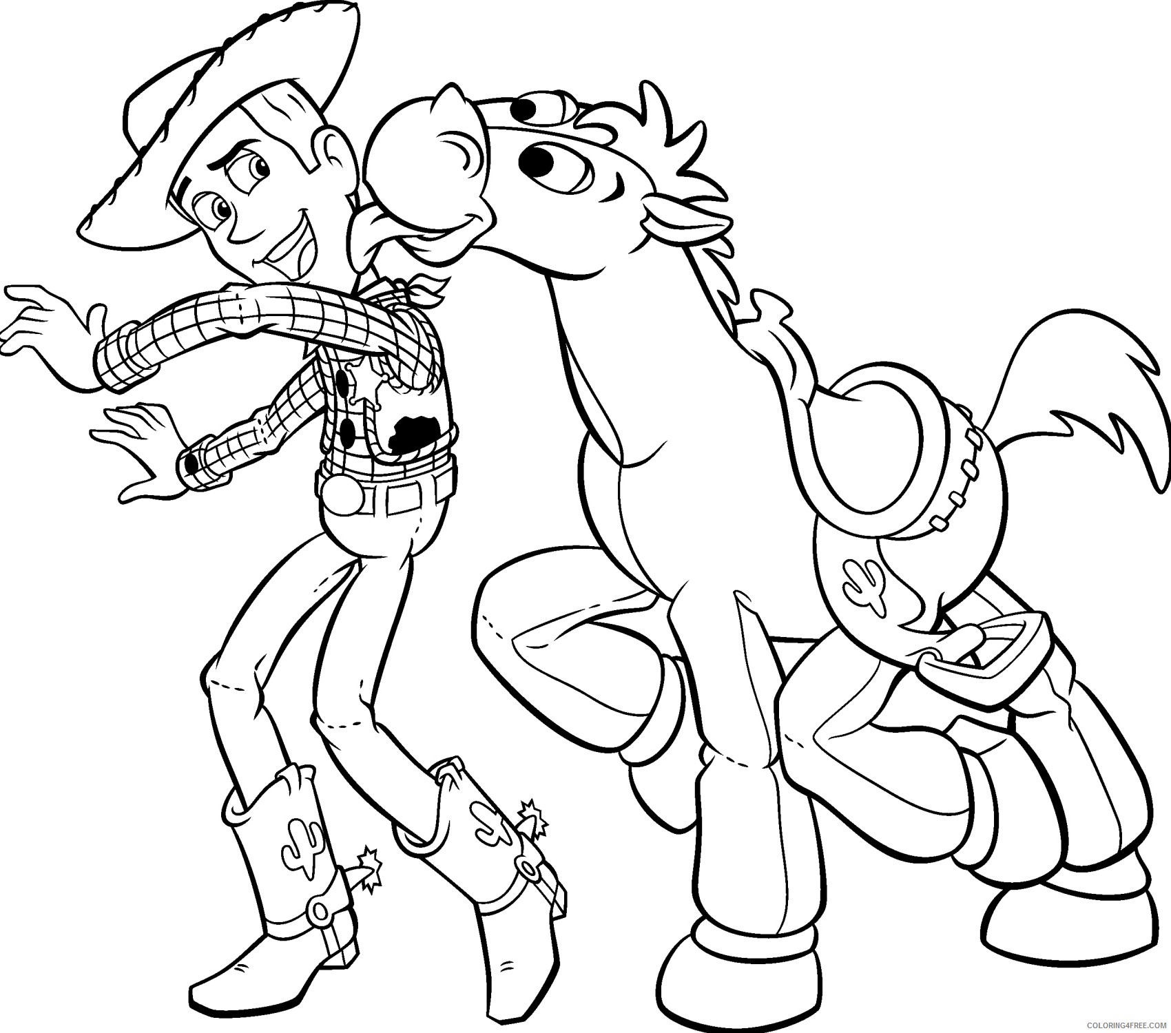 disney coloring pages toy story Coloring4free