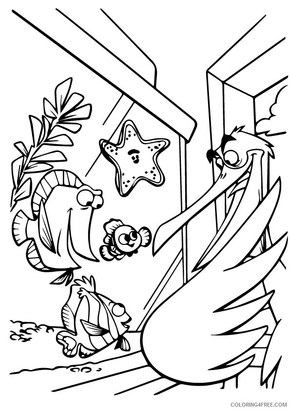disney finding nemo coloring pages Coloring4free
