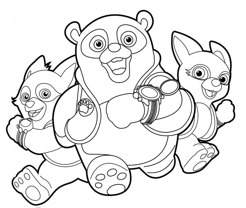 disney junior coloring pages special agent oso Coloring4free