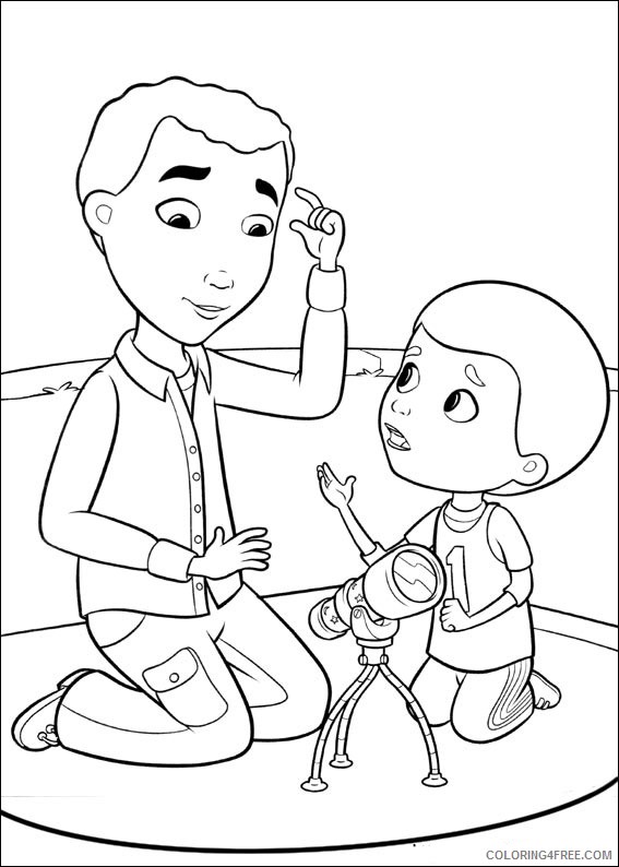 doc mcstuffins coloring pages dad and donny Coloring4free