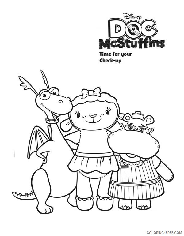 doc mcstuffins coloring pages for girls Coloring4free