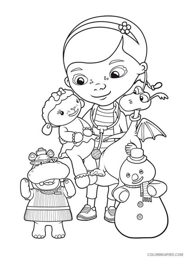 doc mcstuffins coloring pages for kids Coloring4free