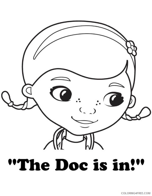 doc mcstuffins coloring pages the doc is in Coloring4free