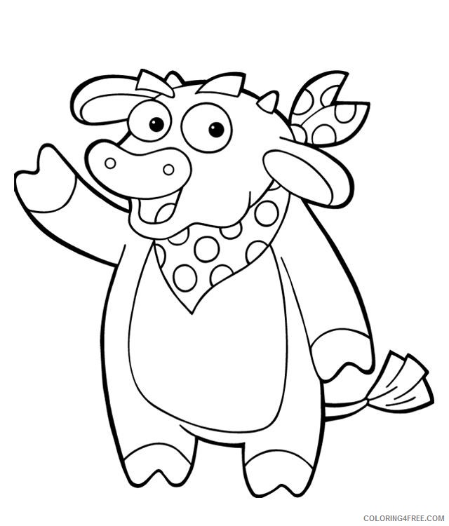 dora coloring pages benny Coloring4free
