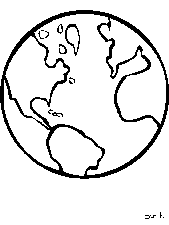 earth coloring pages for kids Coloring4free