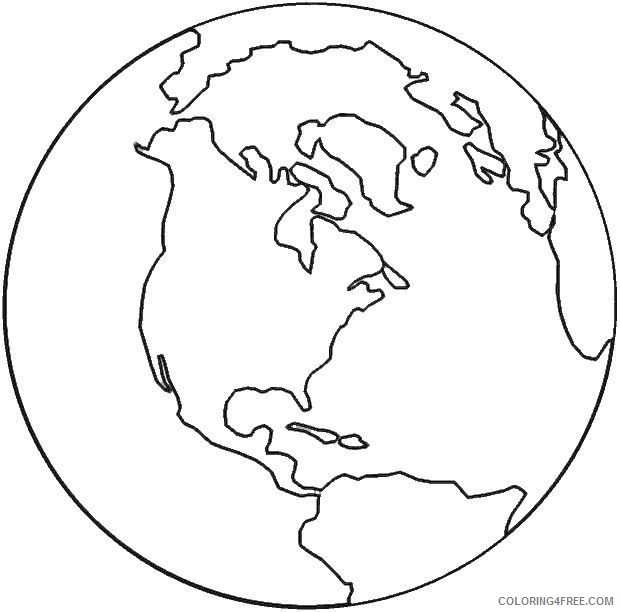 earth coloring pages printable Coloring4free