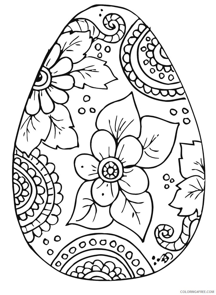 easter coloring pages for adults Coloring4free