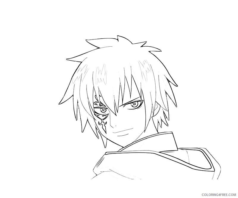 fairy tail jellal coloring pages Coloring4free