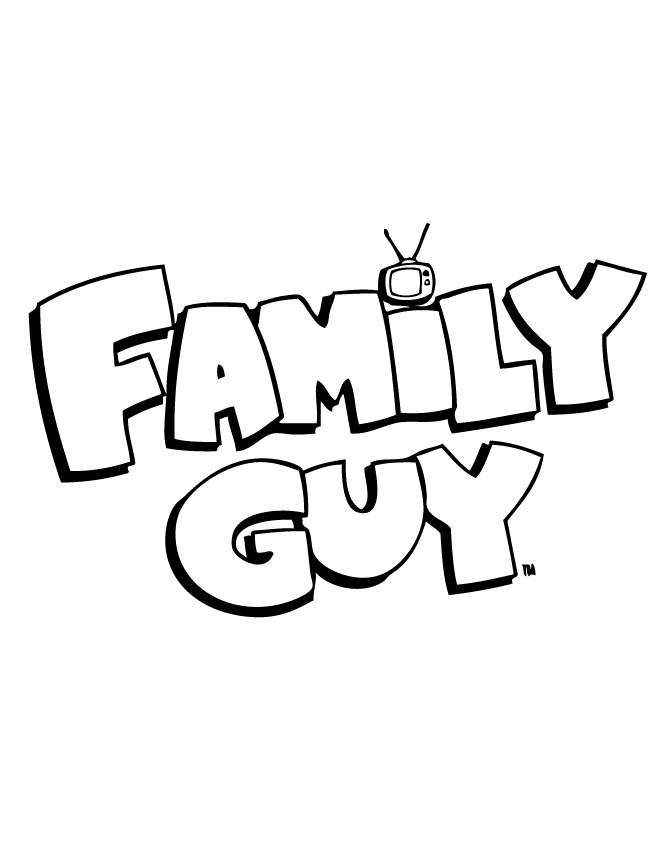 family guy coloring pages logo Coloring4free