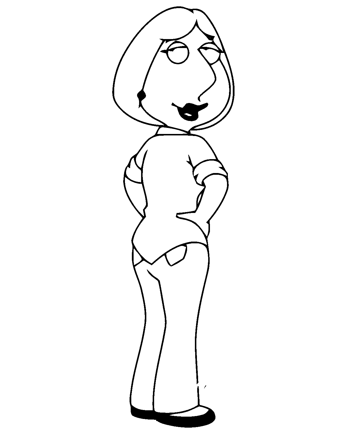 family guy coloring pages lois griffin Coloring4free