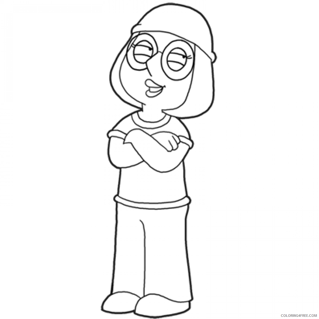 family guy coloring pages meg griffin Coloring4free