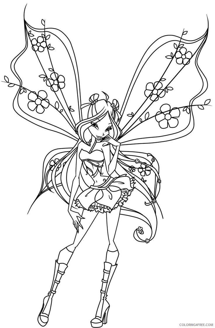 fantasy coloring pages for kids Coloring4free