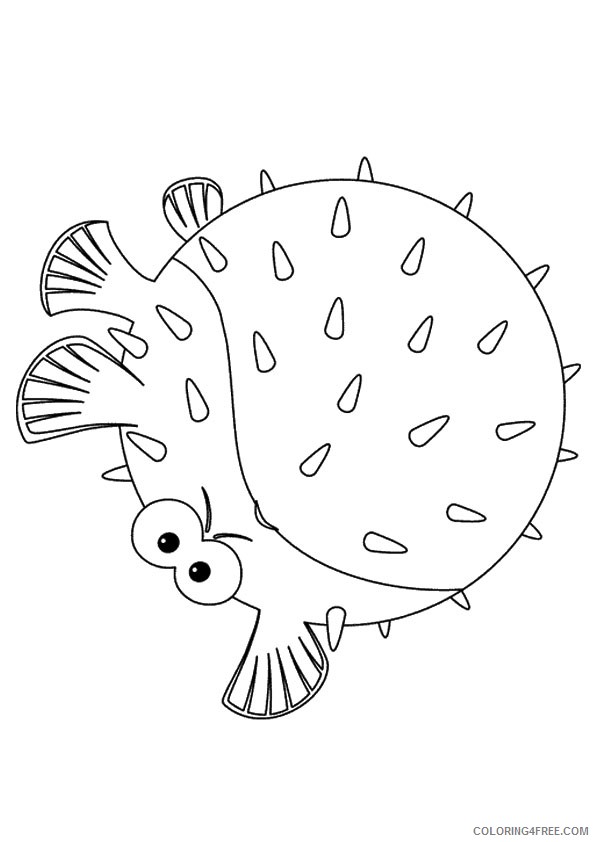 finding nemo coloring pages bloat Coloring4free