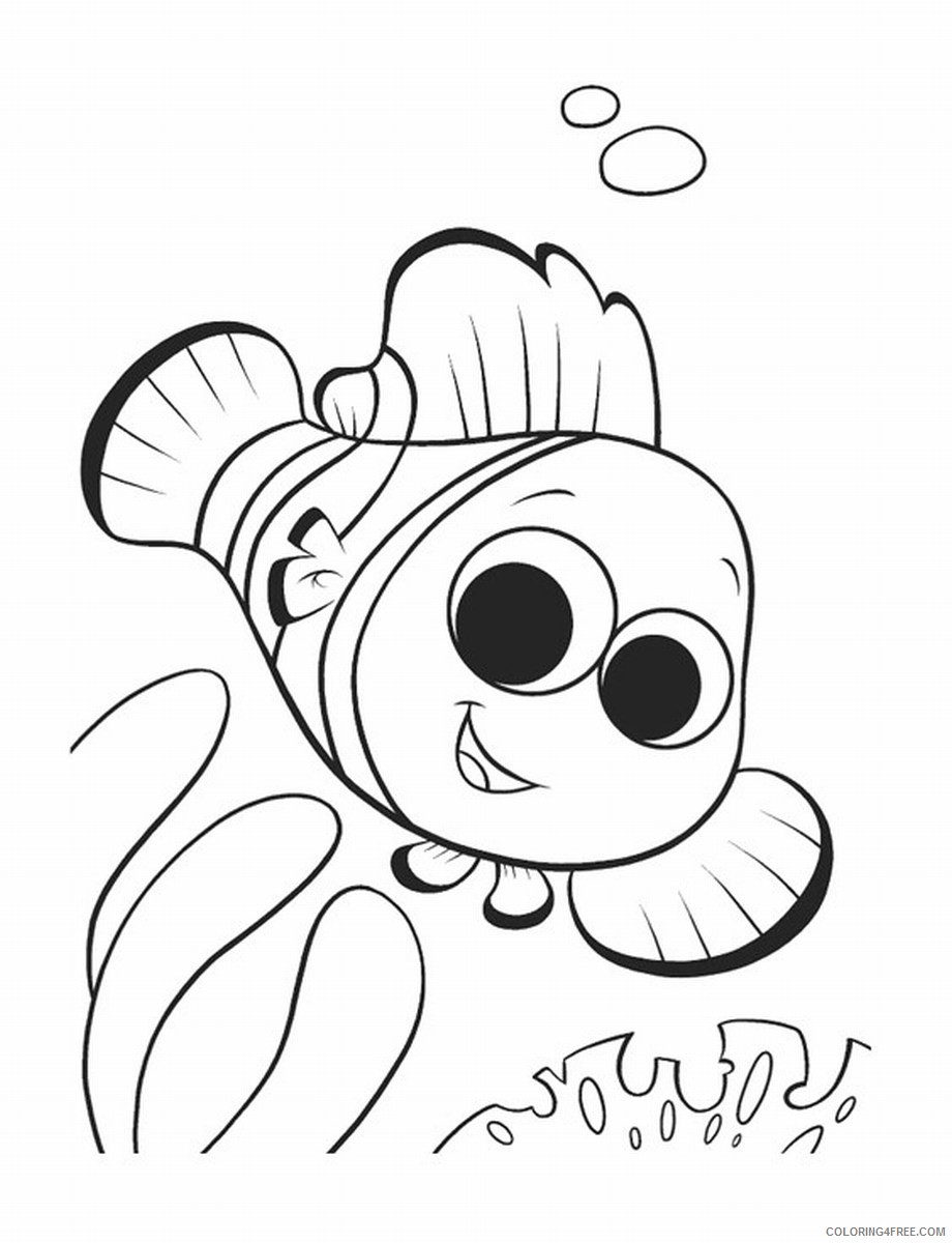 finding nemo coloring pages for kids Coloring4free
