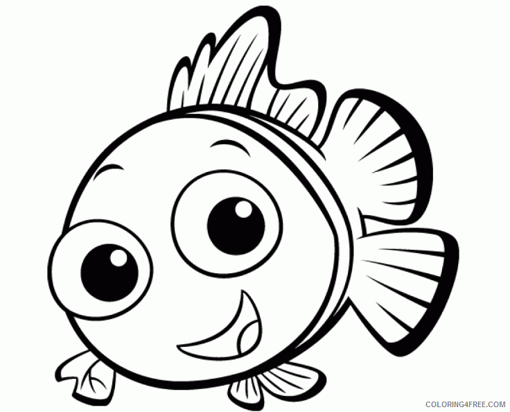 finding nemo coloring pages nemo Coloring4free