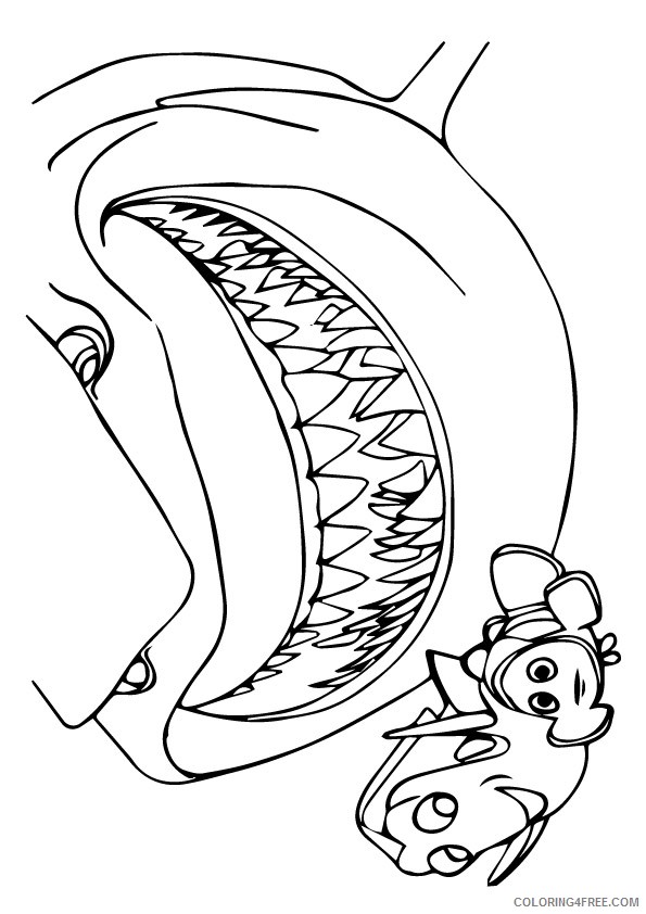 finding nemo coloring pages printable Coloring4free
