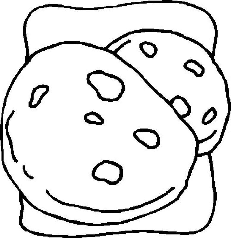 food coloring pages cookie Coloring4free