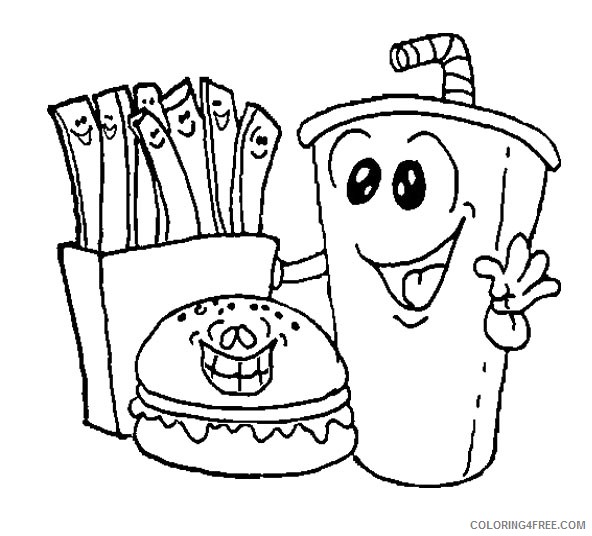 food coloring pages for kids Coloring4free